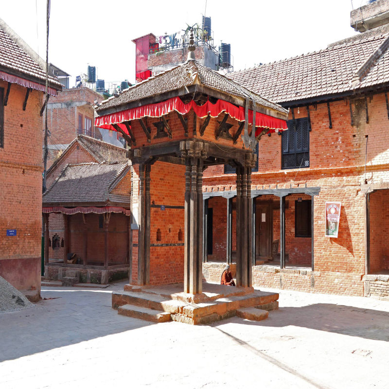 Jitāpura Gaṃcā at Kvaylāchi, Khokanā