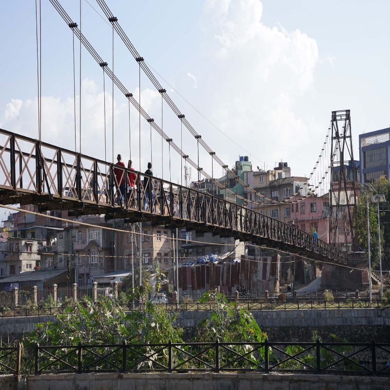 Kālo Pula ("Black Bride") at Teku, Kathmandu