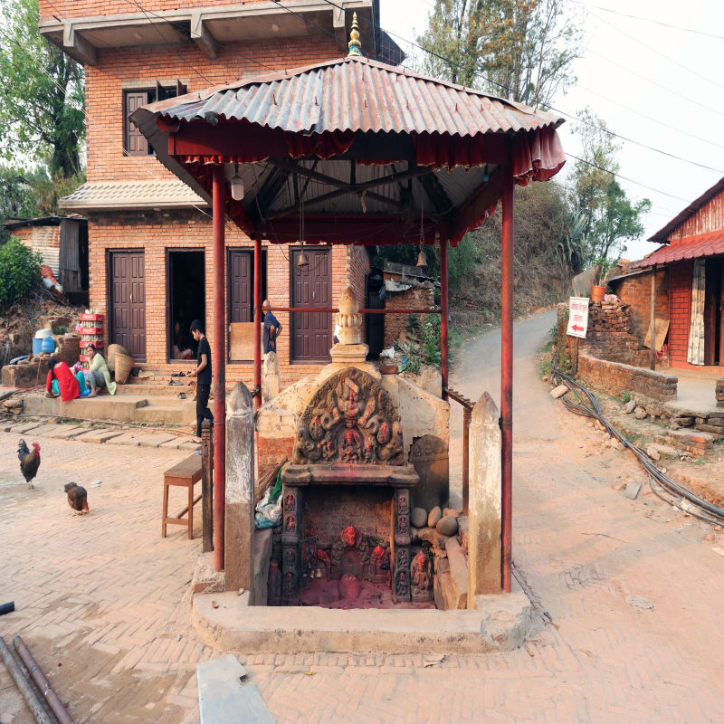 Rudrāyaṇī Pīṭha at Nuwakot